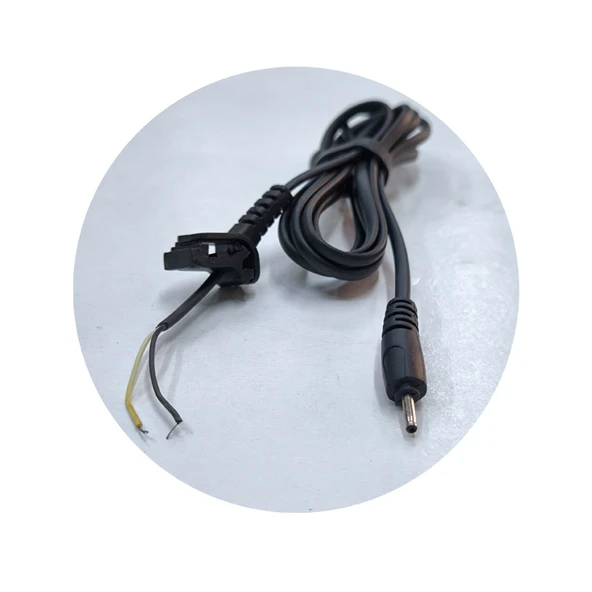 2.0mmx0.6mm uçlu tamir kablosu 2.0mm ye 0.6mm adaptör tamir kablosu 1m ürün görseli 1
