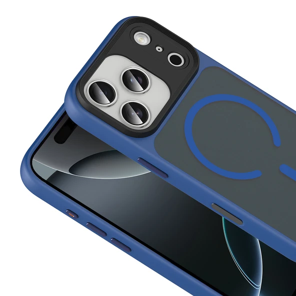 Zipax Apple iPhone 17 Pro Max Kılıf MgSafe Özellikli Mat Yüzey Zr-Flet ürün görseli 1