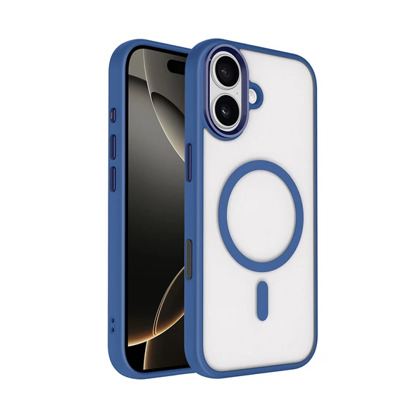 Zipax Apple iPhone 17 Kılıf MgSafe Özellikli Mat Yüzey Zr-Krom ürün görseli 1