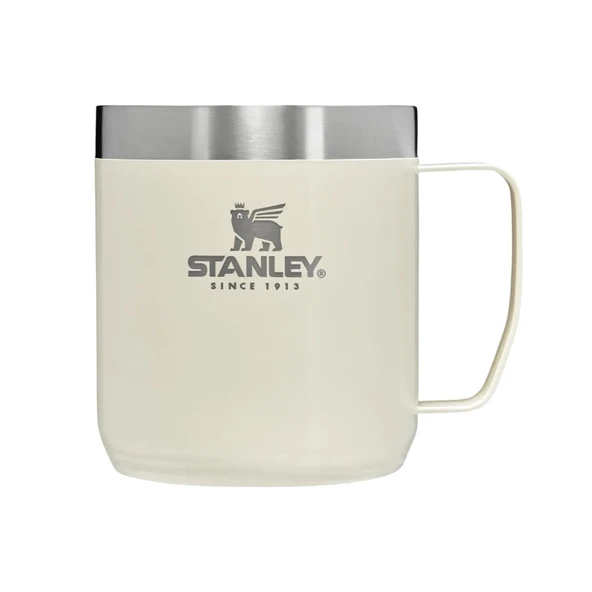 The Legendary Camp Mug Kapaklı Termos Bardak 0.35L 12oz - Cream Gloss ürün görseli 1