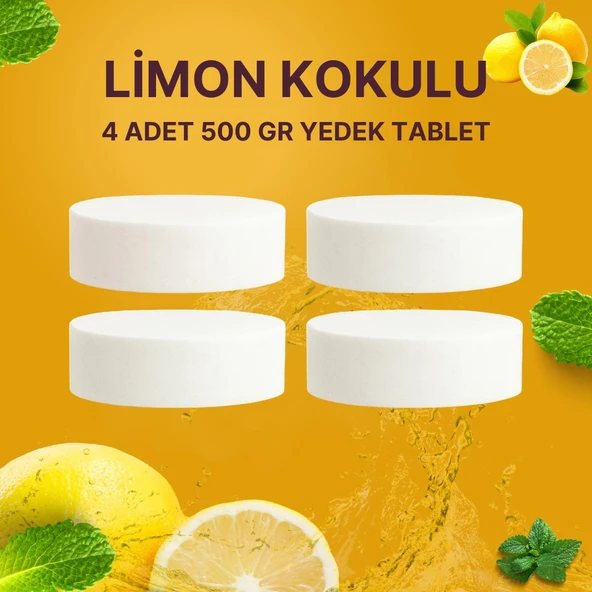 2 Adet 2x500Gr - LİMON - Nem Alıcı Rutubet Giderici Yedek Tablet ürün görseli 1
