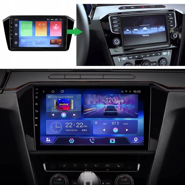 Volkswagen B8 Android Multimedya Sistemi 2-32 Myway (2016-2020) ürün görseli 1
