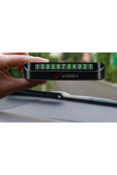 WEHHLER Mercedes E Serisi W124 1984-19971984-1985-1986 Otopark Numaratörü-telefon Numarası Göstergesi ürün görseli 1