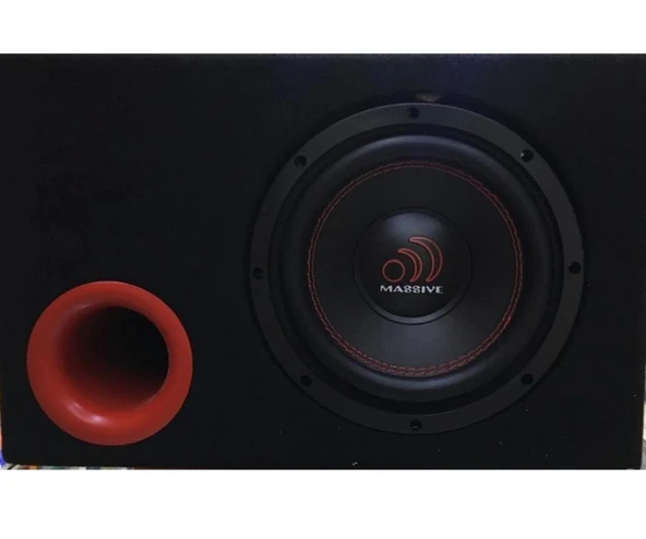 MASSİVE MS-NEO8 20 CM BASS KABİN İLE BİRLİKTE ürün görseli 1