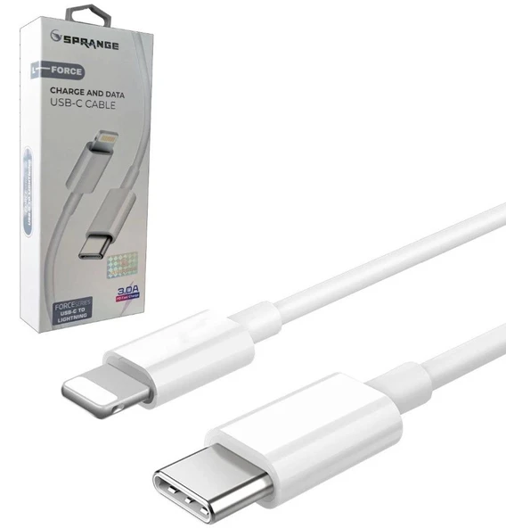 SPRANGE L-FORCE İPHONE ŞARJ KABLOSU ürün görseli 1
