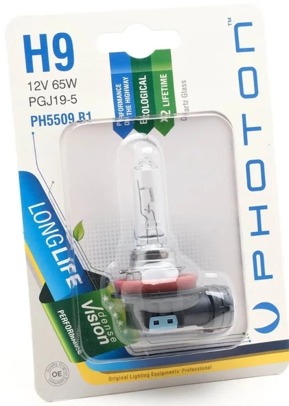 PHOTON H9 12V 65W BLISTER PH5509 ürün görseli 1