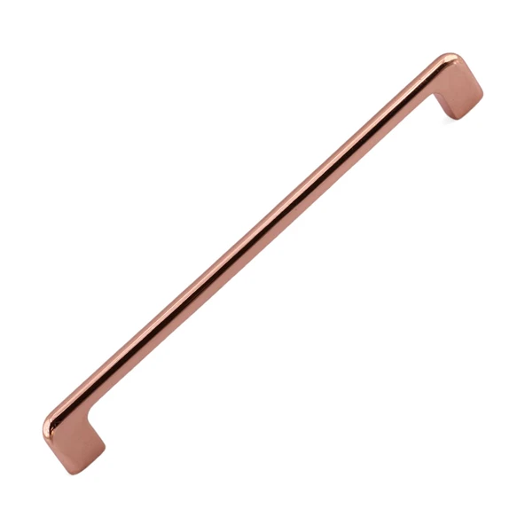 Roze Gold Metal Dolap Kulpu 224 mm Ilıca Çekmece Kulpları Mutfak Dolabı Kulp Mobilya Kulpu ürün görseli 1