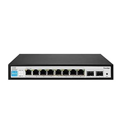 FOREDGE 8 PORT PS3010GS 10/100/1000 YÖNETİLEBİLİR METAL KASA POE + 2 PORT SFP UPLINK SWITCH ürün görseli 1