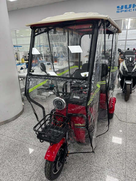 Üç Tekerli Elektrikli Motor Brandası-Çatısı ürün görseli 1