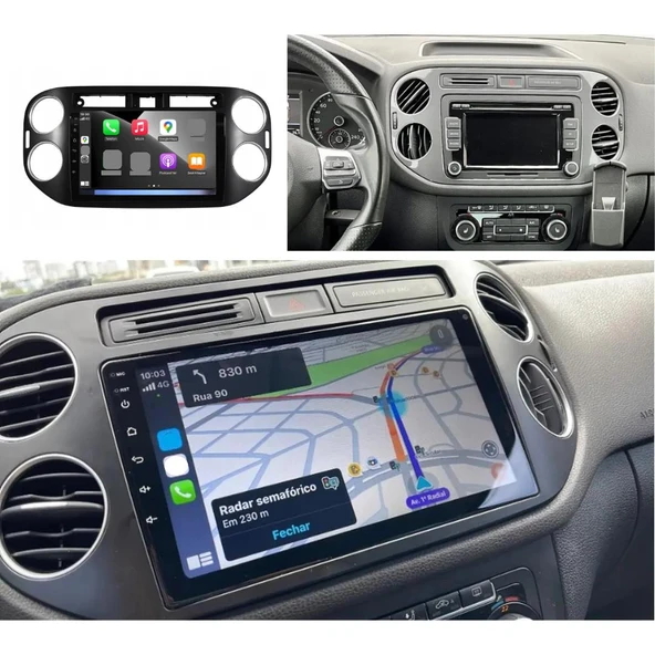 Volkswagen Tiguan Android Multimedya Sistemi 2-32 Myway (2007-2015) ürün görseli 1