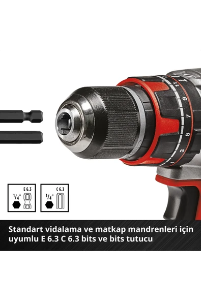 Einhell XS-CASE 32 parça uç seti - 49118693 - Resim 5