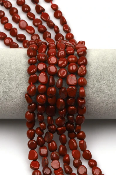 Jasper Doğal Taş Dizi 6 x 8 mm Mercimek Kesim ürün görseli 1