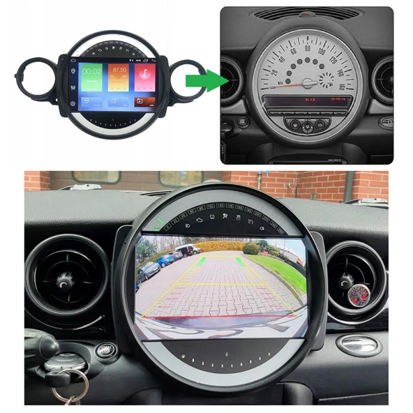 Mini Cooper Android Multimedya Sistemi 2-32 Myway (2007-2011) ürün görseli 1