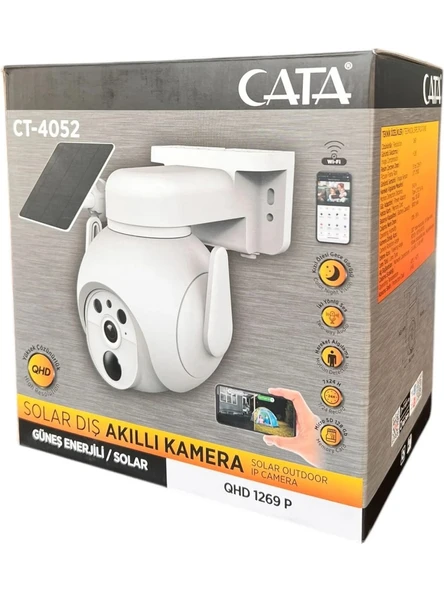 Cata CT-4052 Solar Dis Mekan Kamera ürün görseli 1