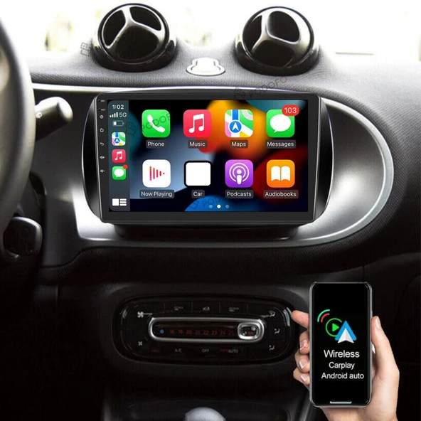 Mercedes Smart Android Multimedya Sistemi 2-32 Myway (2015-2019) ürün görseli 1