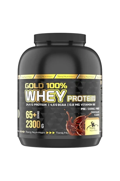 Torq Nutrition Gold %100 Whey Protein Tozu Çikolata 2300 Gr - 65+ Servis ürün görseli 1