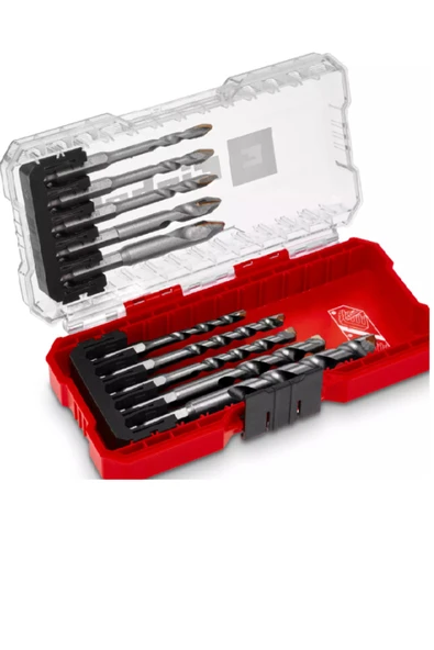 Einhell Orijinal S-case 10 Parça Seramik Matkap Ucu Seti - 49051410 ürün görseli 1