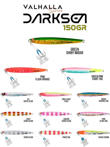 Fujin Valhalla Darksea 150gr Metal Jig Yem ürün görseli 1