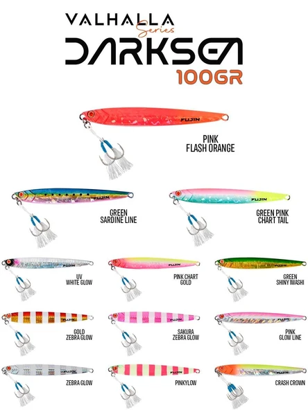 Fujin Valhalla Darksea 100gr Metal Jig Yem ürün görseli 1