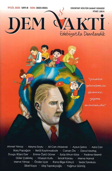 Dem Vakti Dergi 8.Sayı Eylül 2025 ürün görseli 1