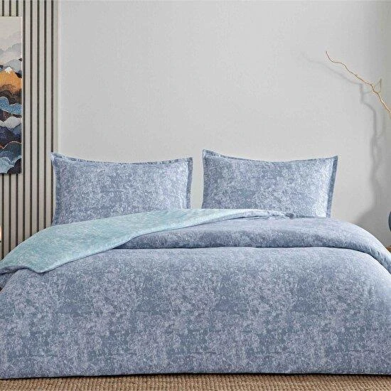 Taç Shimmer Seç&Ser Çift Kişilik Nevresim Takımı Lacivert ürün görseli 1
