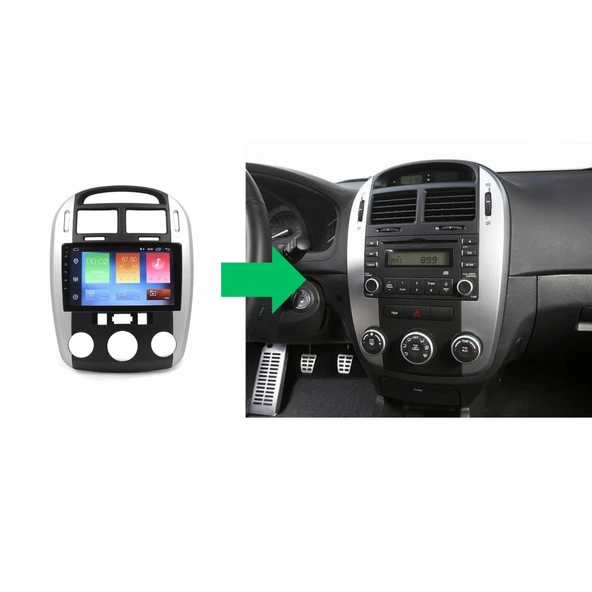 Kia Cerato Android Multimedya Sistemi 2-32 Myway (2006-2008) ürün görseli 1