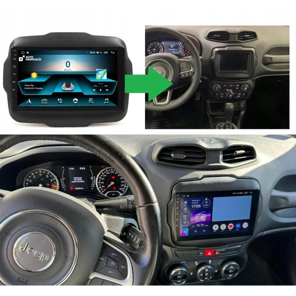 Jeep Renegade Android Multimedya Sistemi 2-32 Myway (2014-2019) ürün görseli 1