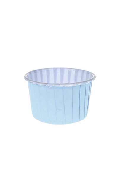 Muffin Kek Kapsül Açık Mavi 50 Adet ürün görseli 1