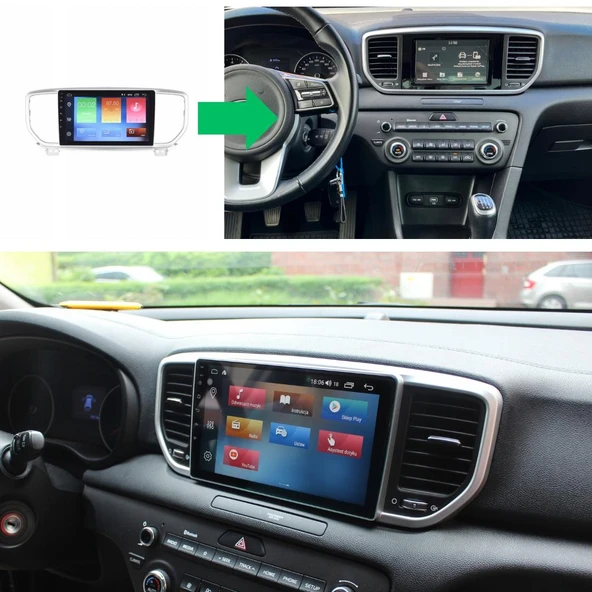 Kia Sportage Android Multimedya Sistemi 2-32 Myway (2019-2023) ürün görseli 1