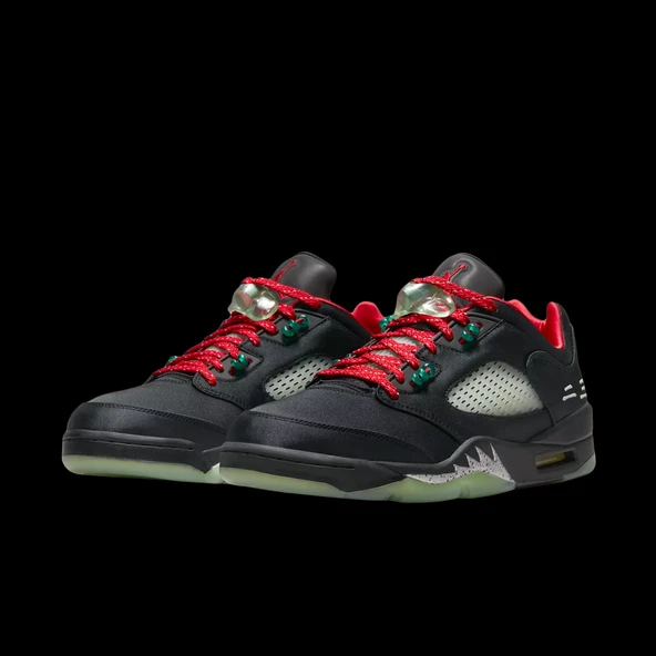 Air Jordan 5 Low x CLOT   DM4640-036 - Resim 5