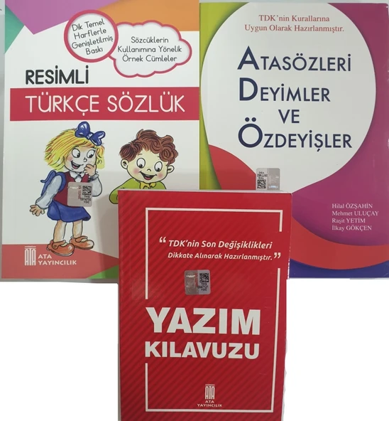 İlköğretim Sözlük seti ürün görseli 1