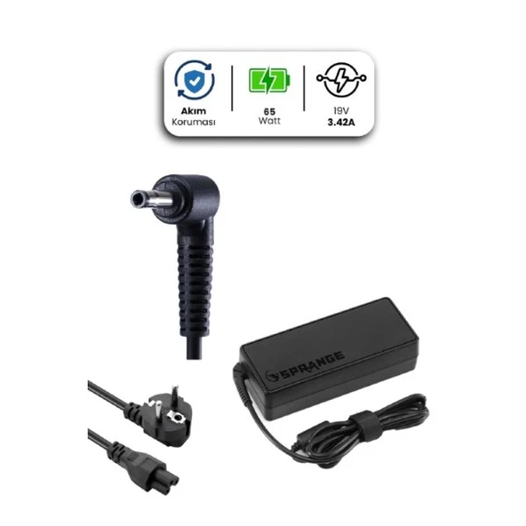 19V 3.42A 4.0 * 1.35mm 65W ASUS İçin Laptop Adaptör ürün görseli 1