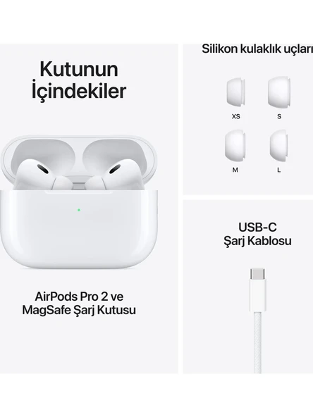 PTTAVM: APPLE AIRPODS PRO 2. NESIL MAGSAFE OZELLIKLI