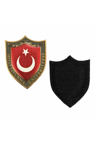Milli Savunma Üniversite Arması 3d, 2025 Yeni Model Tip Cırtlı, Standart Ölçü, 1.sınıf Kalite ürün görseli 1