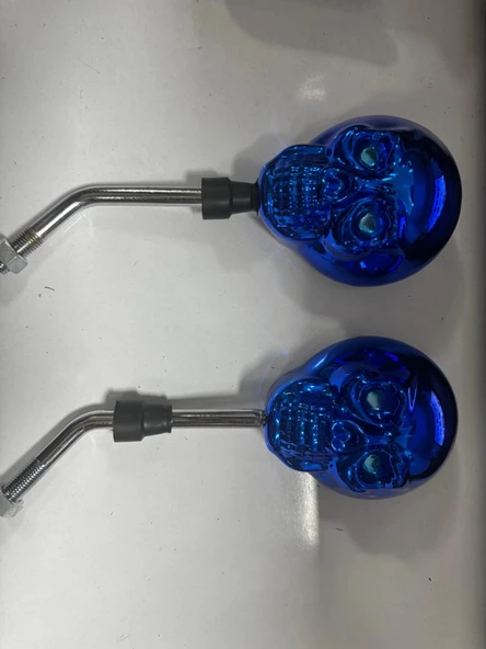 AYNA KURU KAFA 10 MM MAVİ ürün görseli 1