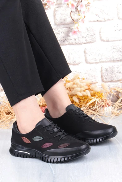 Pepita 9406 Comfort Yumuşak Esnek Kauçuk Kaymaz Taban Hakiki Deri Kadın Ayakkabı ürün görseli 1