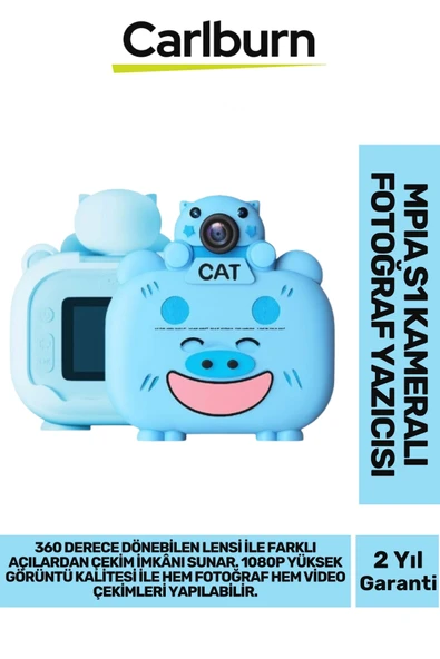 Yeni Nesil Çocuk Dijital Mini Fotoğraf Video Makine Erkek Kız Çocuklar 1080p HD Ekran Kamera Selfie ürün görseli 1