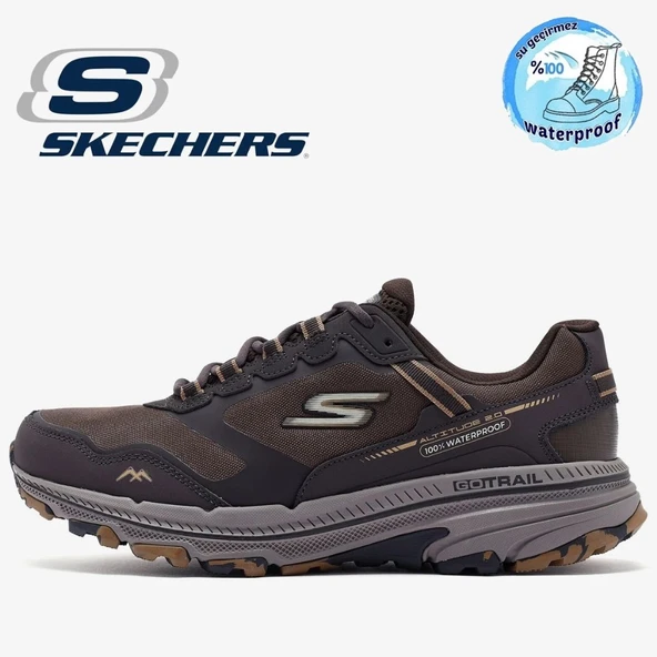 Skechers Go Run Trail Altitude 2.0 Pine Ridge 220757 Waterproof Erkek Spor Ayakkabı ürün görseli 1