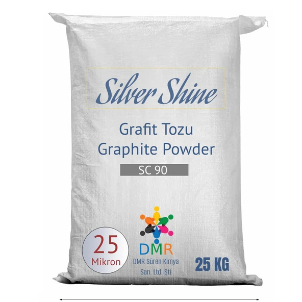 Grafit Tozu  Silver Shine SC 90 25 Mikron 25 Kg ürün görseli 1