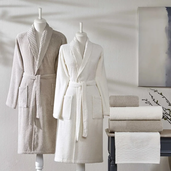 TAÇ BLAZE PURE COTTON AİLE S XXL EKRU VİZON ürün görseli 1