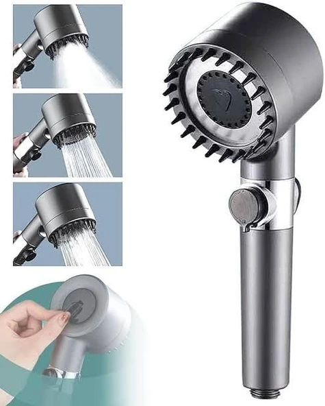 Filtreli Duş Başlığı 3 Mod - Resim 5