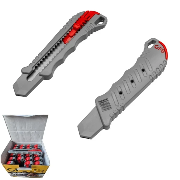 Gfb 4510 Pro Plastik Maket Bıçağı Gri 24 Adet ürün görseli 1