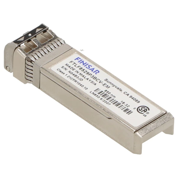 FINISAR FTLF8532P4BCV-EM 32G 850nm 300m SFP28 FC Optical Transceiver 32GFC Fibre Channel ürün görseli 1