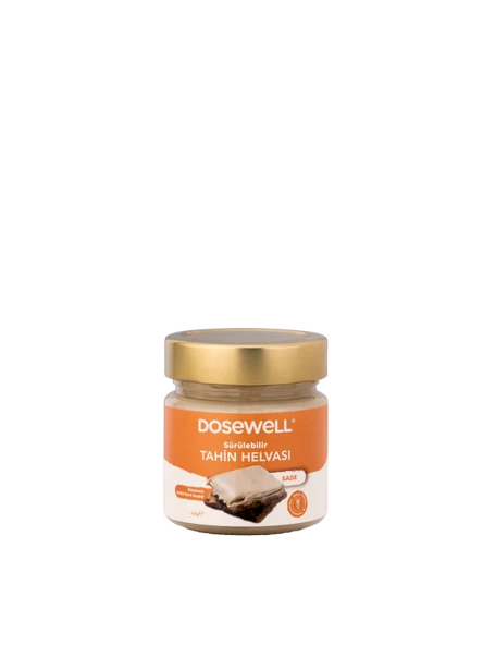 Dosewell Sürülebilir Tahin Helvası Sade 250 gr ürün görseli 1