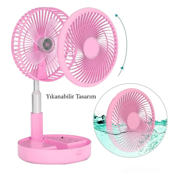 Powermaster PM-25110 4 Modlu Taşınabilir Fan Vantilatör - Resim 3