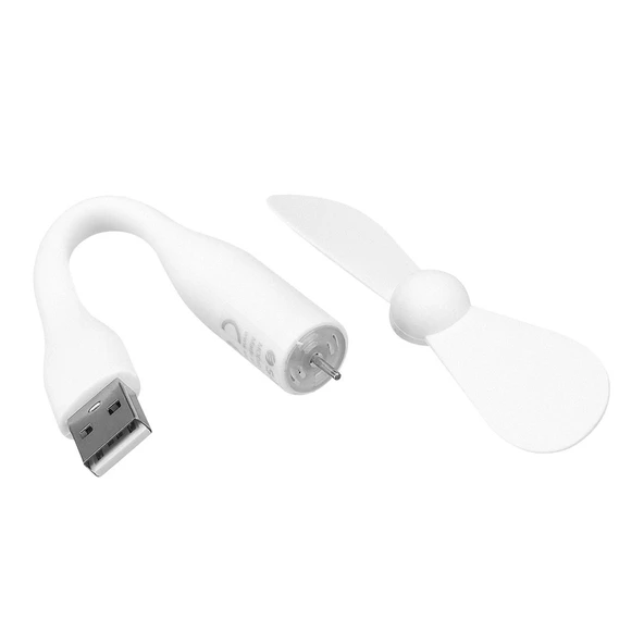 S-Link SL-UF05 Taşınabilir Esnek Beyaz USB Mini Fan ürün görseli 1