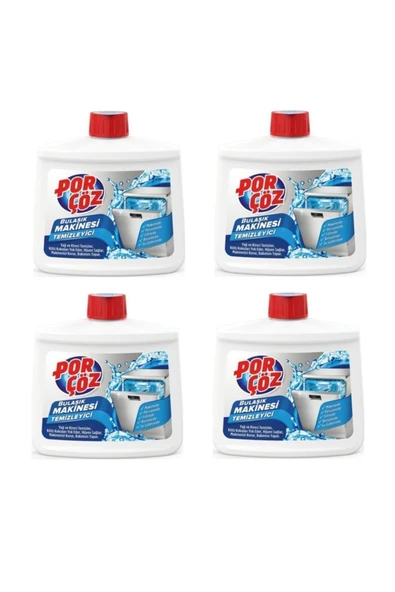 Porçöz Bulaşık Makinesi Temizleyici 250 Ml X 4 Adet ürün görseli 1