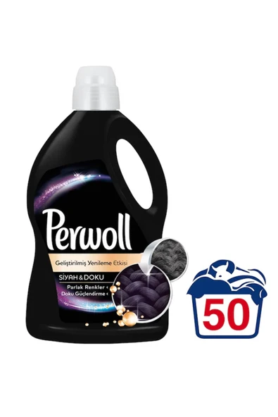Perwoll SIVI ÇAMAŞIR DETERJANI 2,97 LT SİYAH&DOKU ürün görseli 1