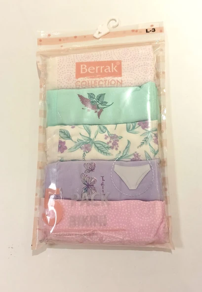 Monalisa Home Cotton  Elastik 5 li Bikini Kalıp L Beden ürün görseli 1