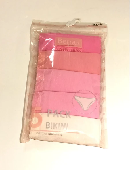 Monalisa Home Cotton  Elastik 5 li Bikini Kalıp XL Beden ürün görseli 1
